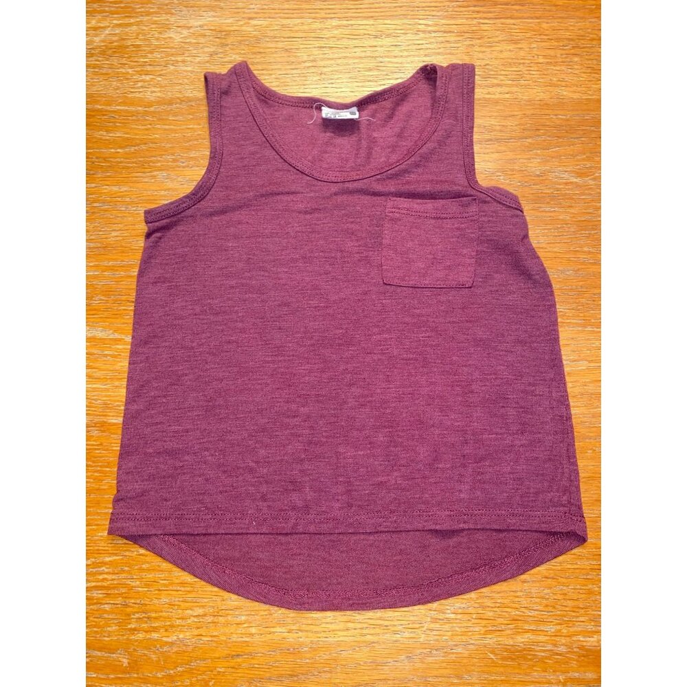 Full Tilt Sleeveless Hi Low Shirt-XS